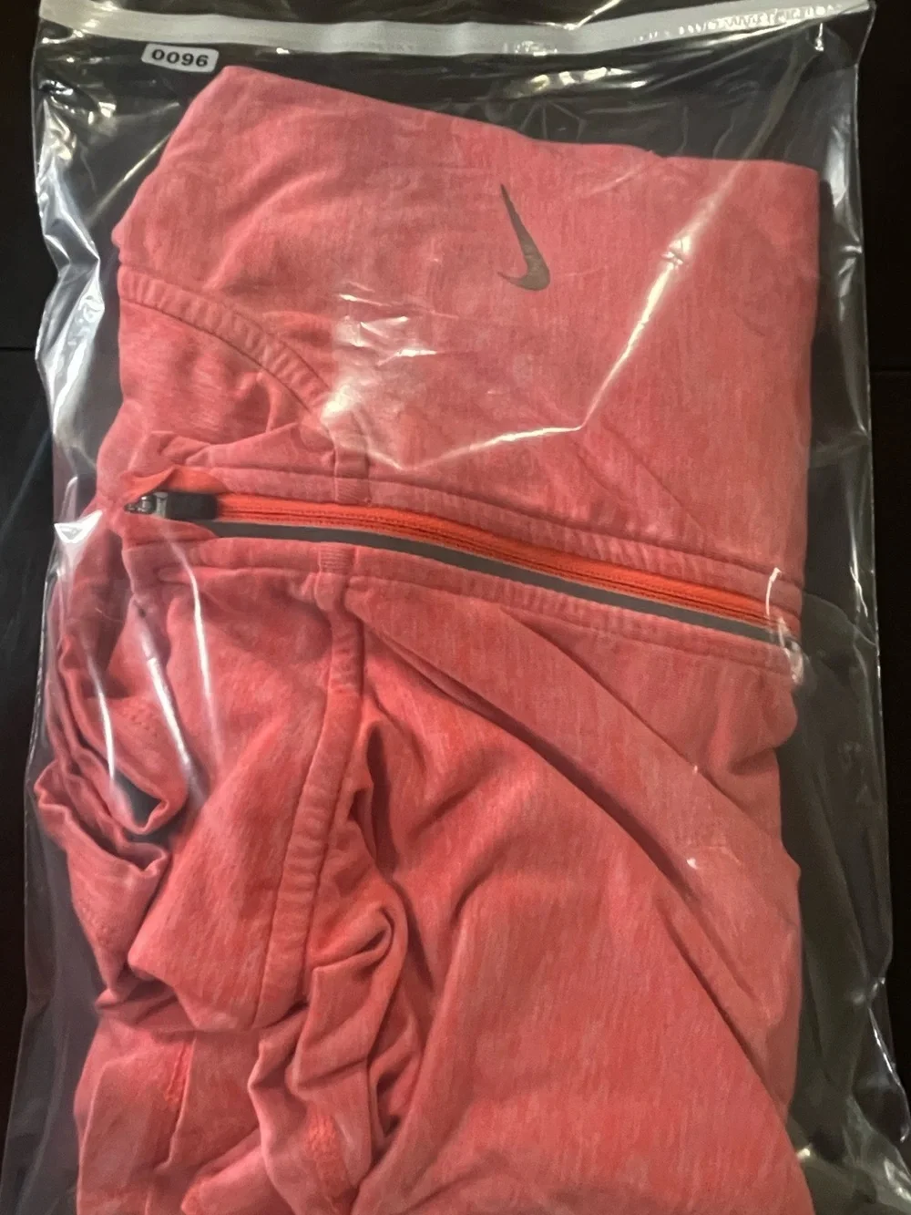 Nike Women's Quarter Zip Pullover - Size Large | Athletic Fit & Bright Coral